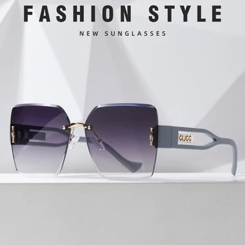 Оригинальные квадратные солнцезащитные очки Feishini роскошного контрактного качества, женские солнцезащитные очки с защитой от ультрафиолета, женские модные очки в парижской оправе