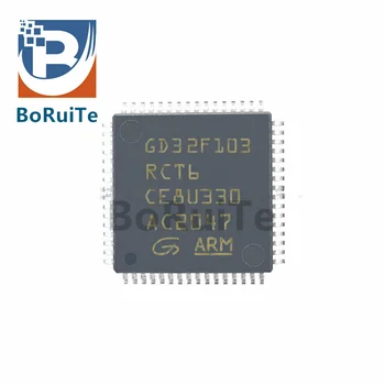 Оригинальный аутентичный патч GD32F103RCT6 LQFP-64 с 32-битным чипом микроконтроллера
