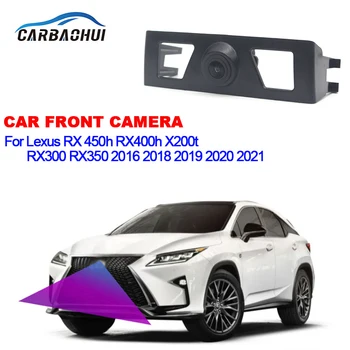 Автомобильная Камера Переднего Обзора Для Lexus RX 450 h RX400h X200t RX300 RX350 2016 2017 2018 2019 2020 2021 Водонепроницаемое Ночное Видение 1080P