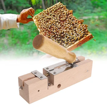 Оборудование для пчеловодства из нержавеющей стали Рама с проушинами Перфоратор для устройства для пчеловодства Рамки для сот Перфоратор Инструмент для пчеловодства