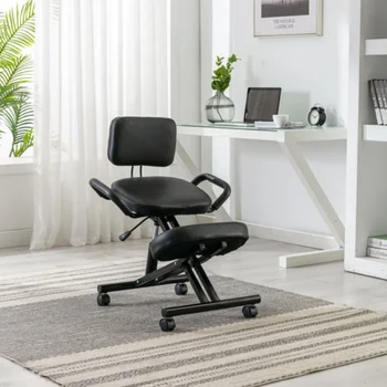 Эргономичный стул для коленопреклонения\  Офисный стул для дома с регулируемой высотой для правильной осанки\  Сильные боли в спине и шее