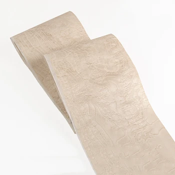 Натуральный Шпон белого ясеня, отбеленный для мебели размером около 28x300 см, Подкладка толщиной 0,3 мм с флисом