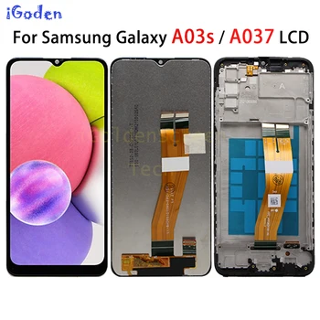 Оригинальный для Samsung Galaxy A03s ЖК-дисплей A037F, A037M, A037FD, A03 S дисплей Сенсорный Экран Дигитайзер Для Samsung A03s Дисплей