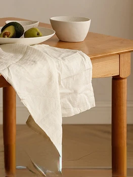 Оригинальный японский и скандинавский стиль, массив дерева, вишня, черный орех, деревянный стол, обеденный стол, декор для маленькой квартиры, Хо