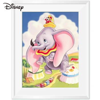 Disney 5D Вышивка крестиком Dumbo Animal, Новая коллекция, Наборы для вышивания мультфильмов 