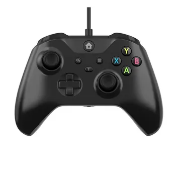 USB Проводной контроллер для консоли Xbox One S с функцией вибрации Игровой джойстик Для Xbox One X Геймпад Controlle Joypad Для ПК