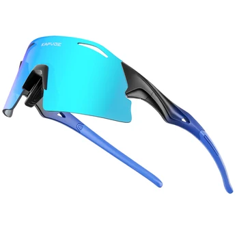 Kapvoe Новые мужские солнцезащитные очки в стиле ретро, роскошные мужские очки для вождения, рыбалки, велоспорта, путешествий, гольфа, Женские Велосипедные очки