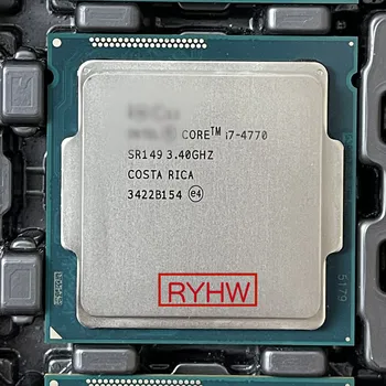 Для используемого процессора Intel Core i7 4770 3,4 ГГц 8 М 5,0 Гт/с LGA 1150 SR147 Настольный Процессор Proces i7-4770