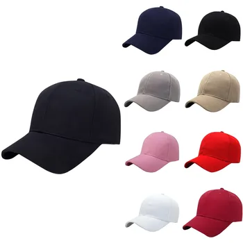 Шляпа хлопковая легкая однотонная бейсболка мужская кепка уличная шляпа на открытом воздухе летняя шляпа унисекс кепка женская Bone Feminino