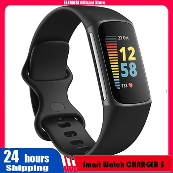 Смарт-часы Фитнес-Трекер Здоровья Для GPS-Трекера Сна Фитнес-Смарт-часы Сердечного Ритма Спортивные Часы для зарядного устройства fitbit 5