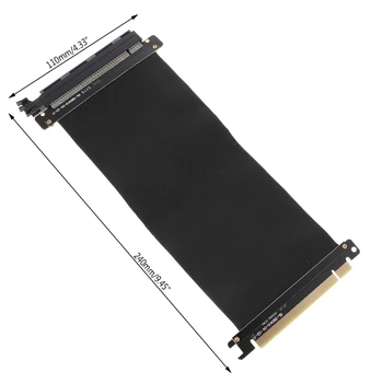 Pcie 16X-16X PCI Express 16x Гибкий кабель Адаптер для расширения карты Высокоскоростная карта Riser
