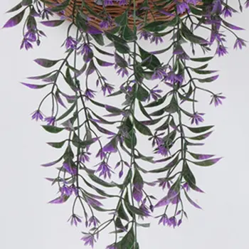 78 см Искусственное подвесное цветочное растение Искусственная виноградная лоза Ива Цветы из ротанга Искусственное подвесное растение для украшения стен дома и сада