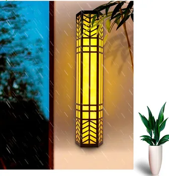 Светодиодные Настенные Наружные Светильники Водонепроницаемый Современный Минималистичный Имитационный Мрамор Новый Китайский Стиль Led Garden Balcony Villa Light