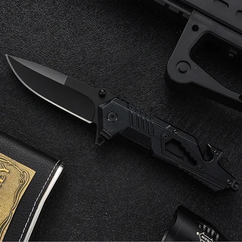 Складной нож Труборез Тактические ножи Самооборона Боевые карманные ножи для выживания EDC Инструмент Охотничий Военный нож для мужчин