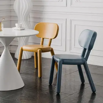 Креативный обеденный стул wind, маленький семейный современный стул со спинкой, скандинавский простой стул для магазина чая с молоком