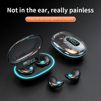Новые беспроводные наушники Bluetooth 5.1, ушные крючки, наушники Bluetooth с шумоподавлением ENC, Стереогарнитуры Hi-Fi