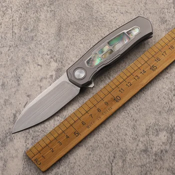 Baoyou Новый тип TC4 Титановая ручка Лезвие 20CV для кемпинга охоты выживания EDC Коллекционный Инструментальный нож
