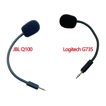 Сменный игровой микрофон 2,5 мм Микрофон для игровой гарнитуры Logitech G735 /JBL Q100 Съемный микрофон Аксессуары для игровых гарнитур