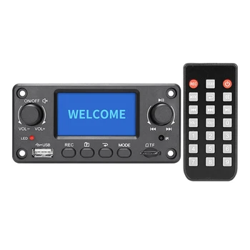 TPM118B Плата цифрового аудиоплеера MP3-декодера Высококачественный портативный модуль MP3-плеера с Bluetooth и FM-радио