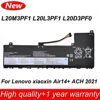 Новый Аккумулятор для ноутбука L20M3PF1 11,52 В 55 Втч 4775 мАч Совместимость с L20L3PF1 L20D3PF0 Для Lenovo Air14 + ACH 2021 Серии L20C3PF1