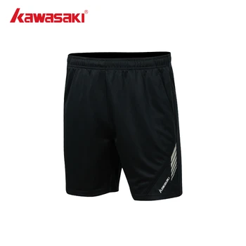 Шорты для бадминтона Kawasaki, теннисная одежда, новинка 2023 года, дышащие шорты для бадминтона из 100% полиэфирного волокна, мужские A3692