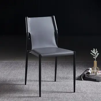 Роскошные скандинавские обеденные стулья Современное Итальянское Эргономичное кресло для отдыха Скандинавский Дизайн Спальни Silla Comedor Мебель для дома GXR46XP