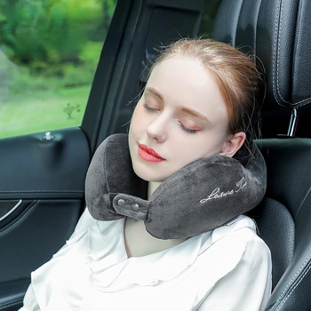 Новый стиль горб U-образная подушка с вышивкой поддержка шейного отдела позвоночника подушка для домашнего офиса путешествия подушка для сна pp хлопок