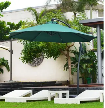 Открытый солнцезащитный зонт Солнцезащитный зонт для балкона, зонт для пляжа во внутреннем дворе, столик и стул с зонтиком