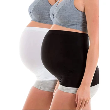 Новый 2шт Женский бандаж для живота для беременных, нескользящие Силиконовые эластичные бандажи для поддержки живота при беременности
