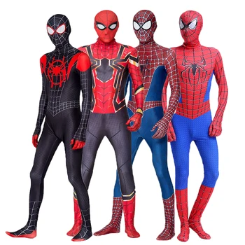 Новый костюм для косплея Miles Far From Home, костюм Зентаи, боди Супергероя, костюм из спандекса для детей и взрослых