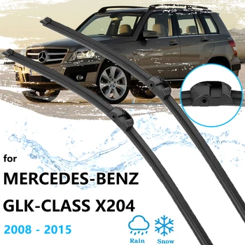 Для Mercedes-Benz GLK-Class X204 2008 ~ 2015 Автомобильные Щетки Передних Стеклоочистителей Резиновые Щетки Для Лобового Стекла Автоаксессуары